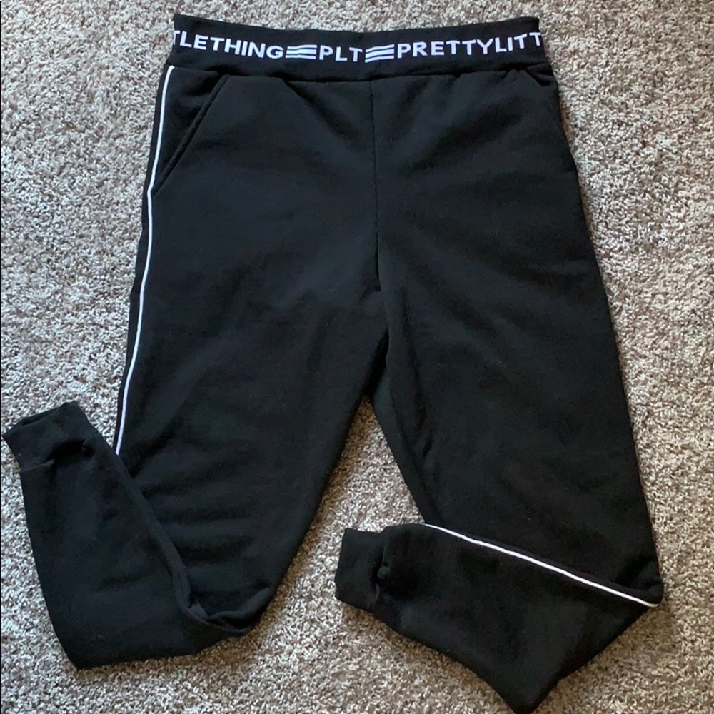 Black joggers